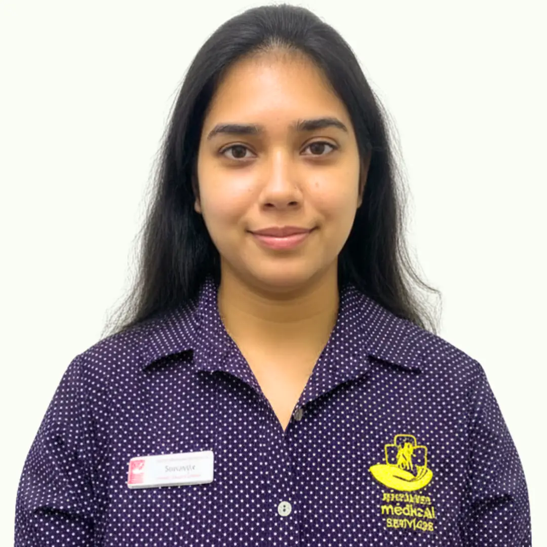 Sumaiya, Patient Support Officer at SMSG